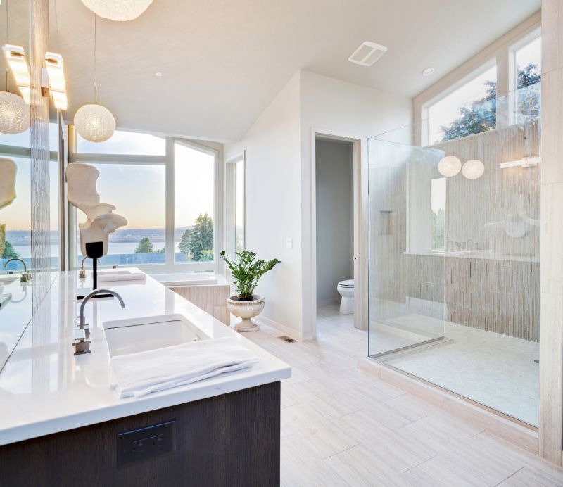 Open-Concept Bathrooms